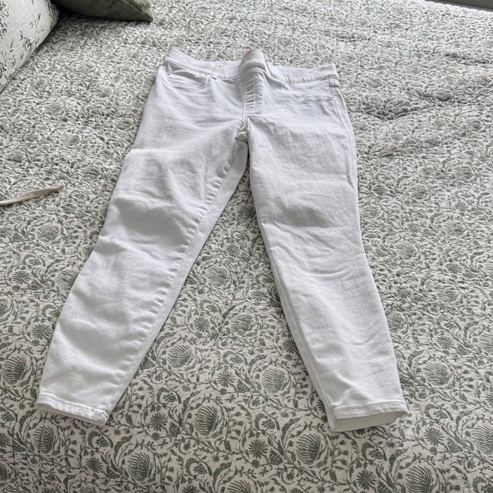 SPANX Women's Crisp White Skinny Jeans